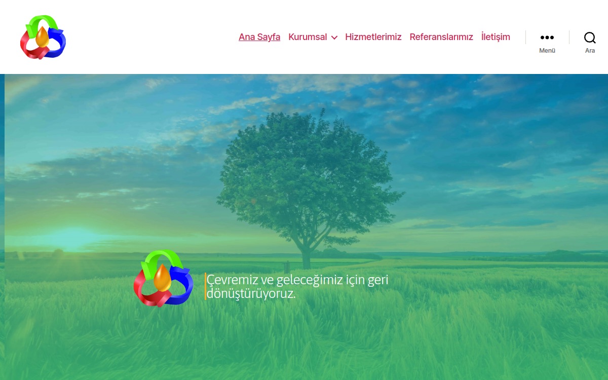 Alternatif Enerji Atik website screenshot