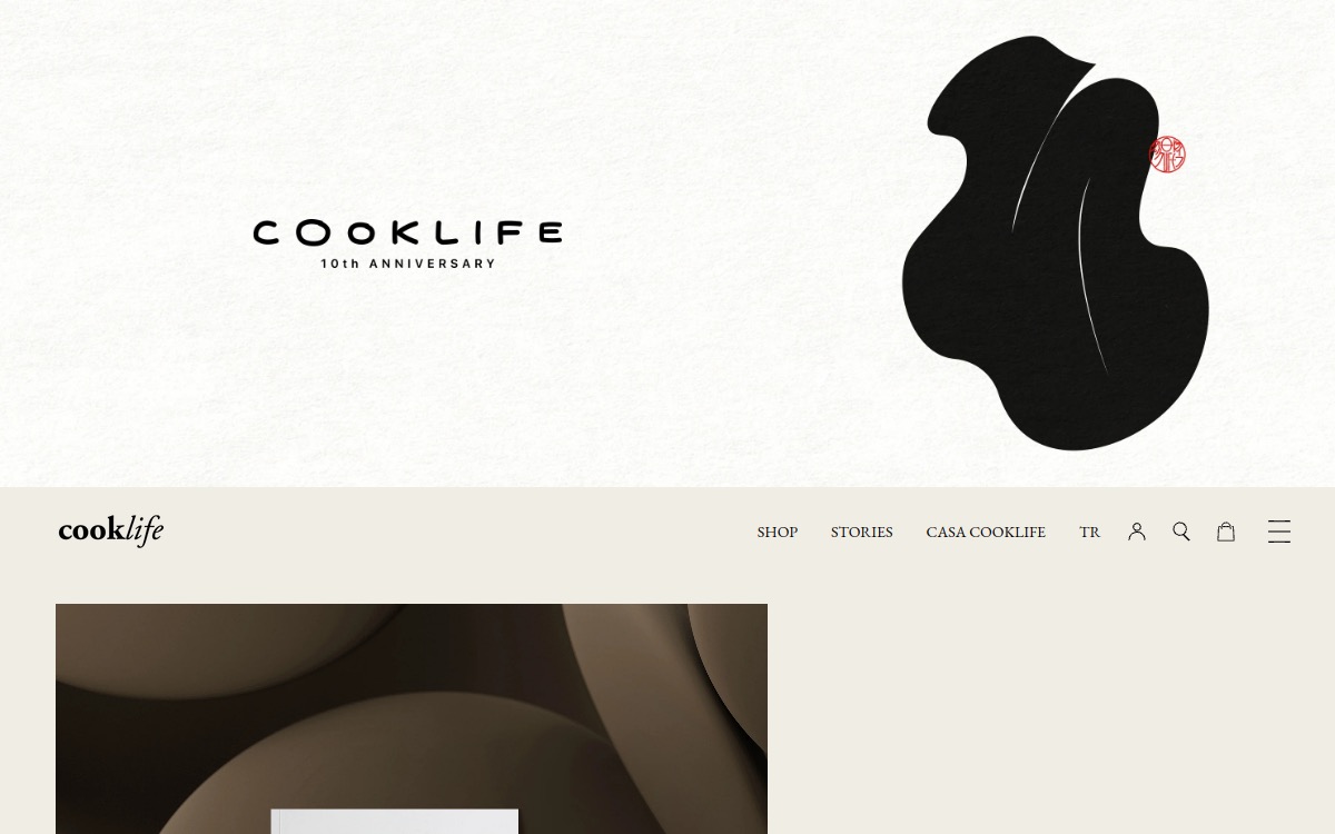 Cooklife website screenshot