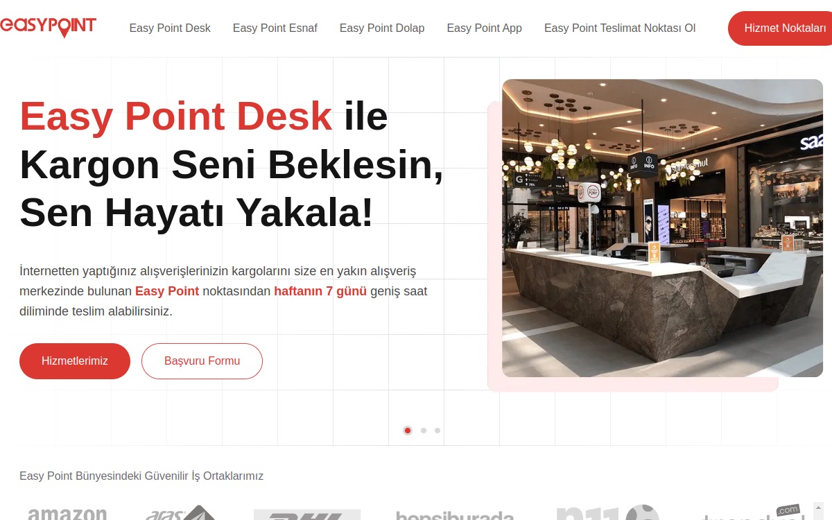 Easy Point website screenshot