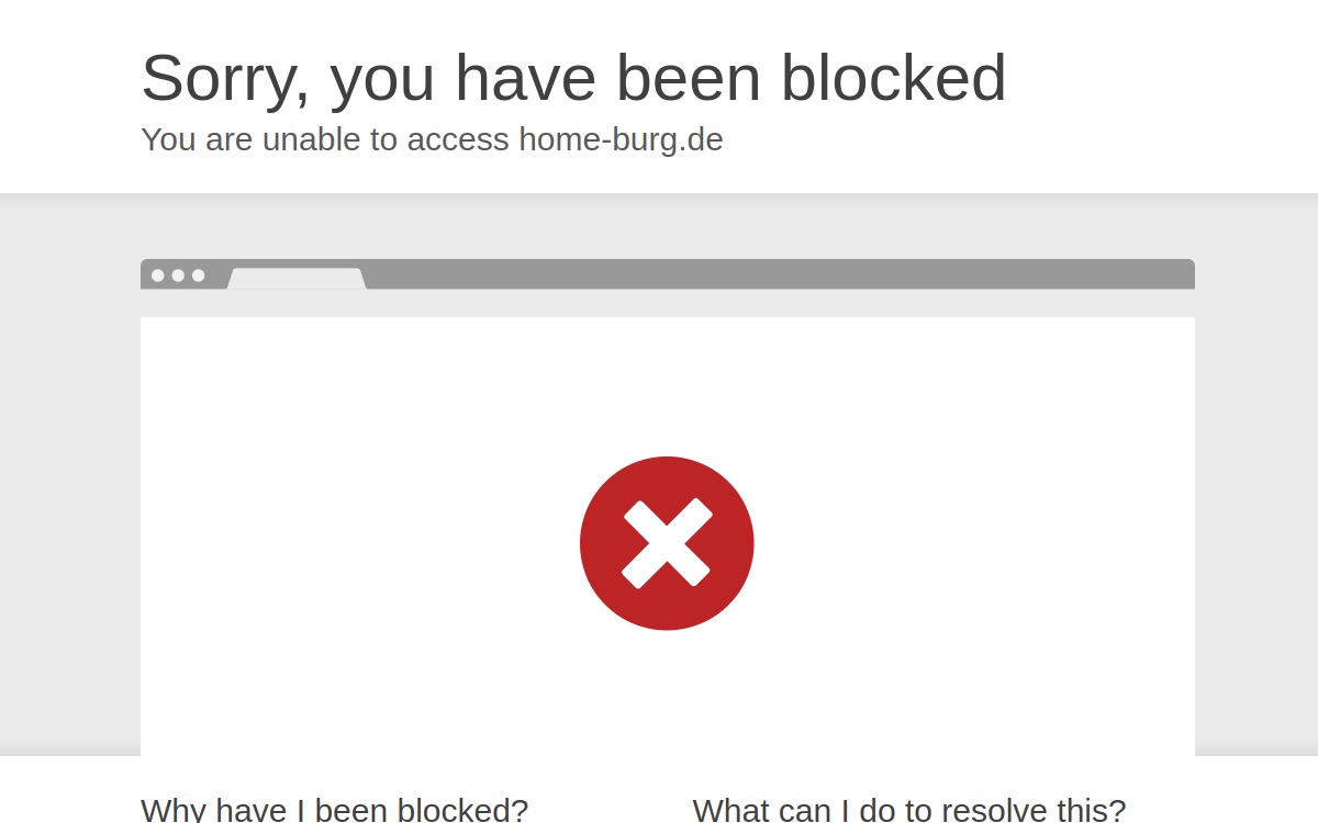 Homeburg website screenshot