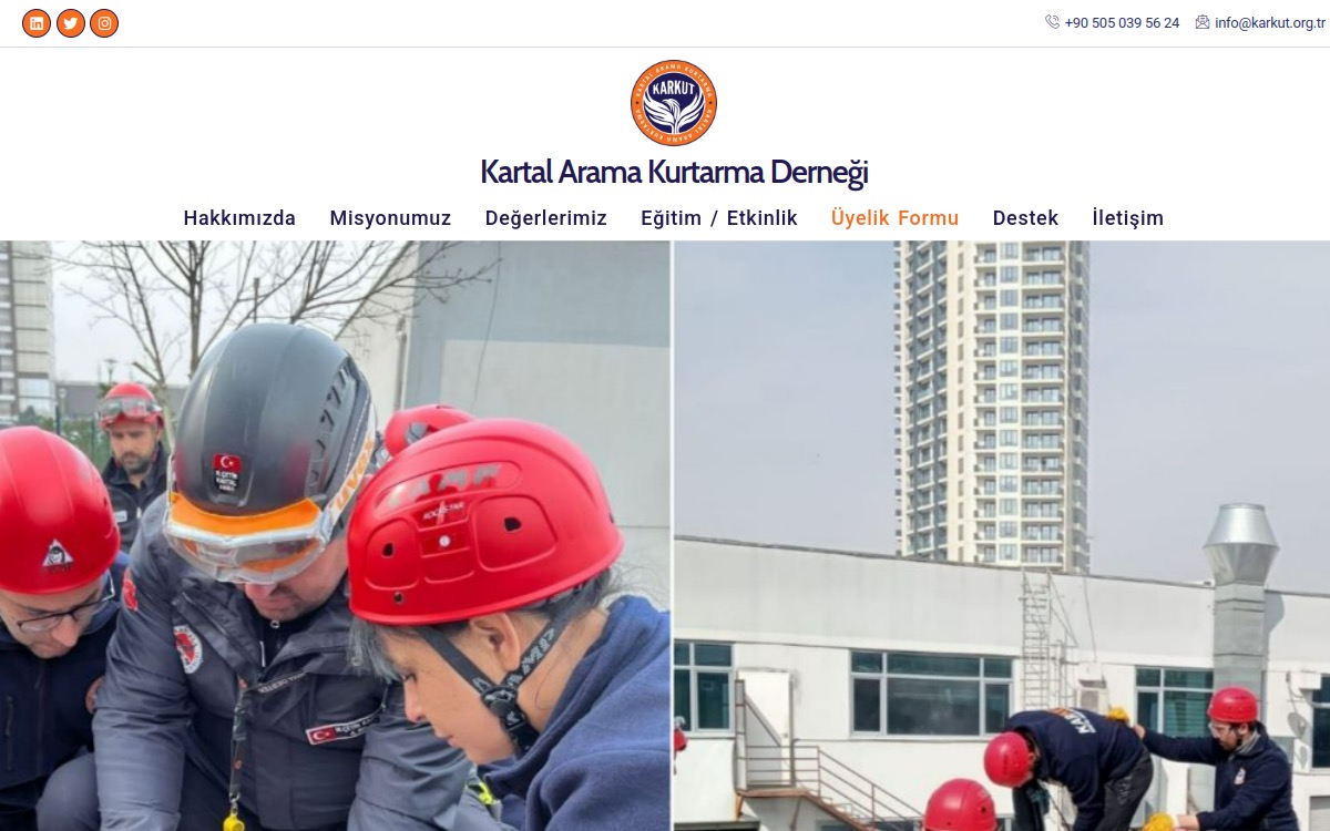 KARKUT website screenshot